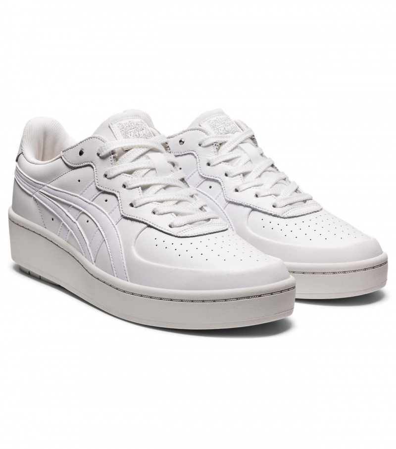 Men's Onitsuka Tiger Gsm W Sneakers White | 48973-BIJQ