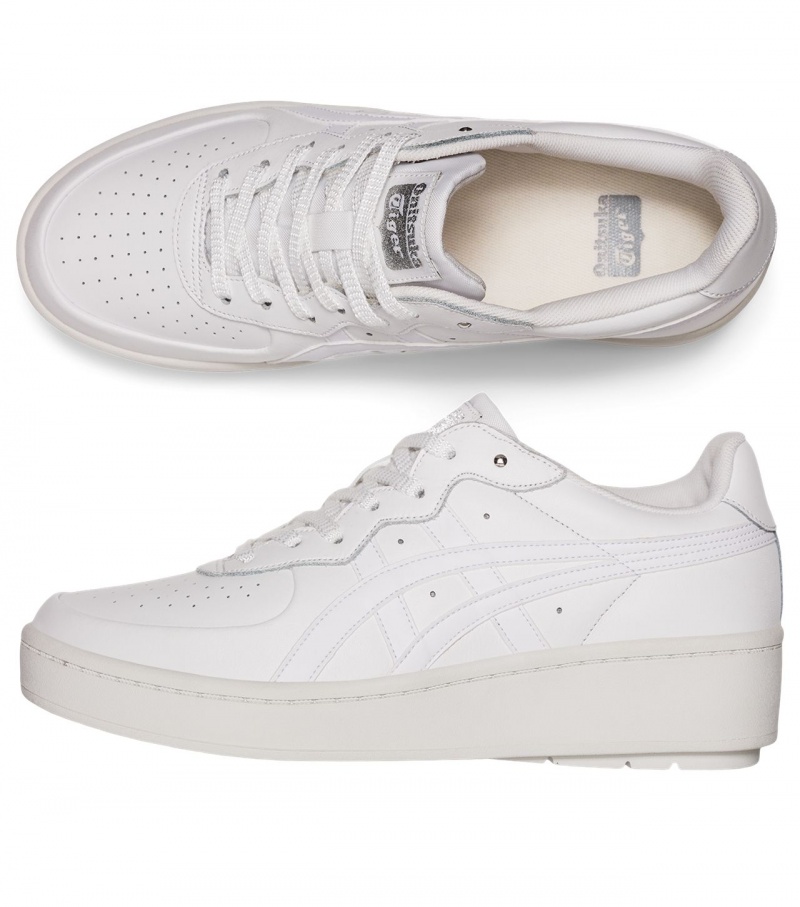 Men's Onitsuka Tiger Gsm W Sneakers White | 48973-BIJQ