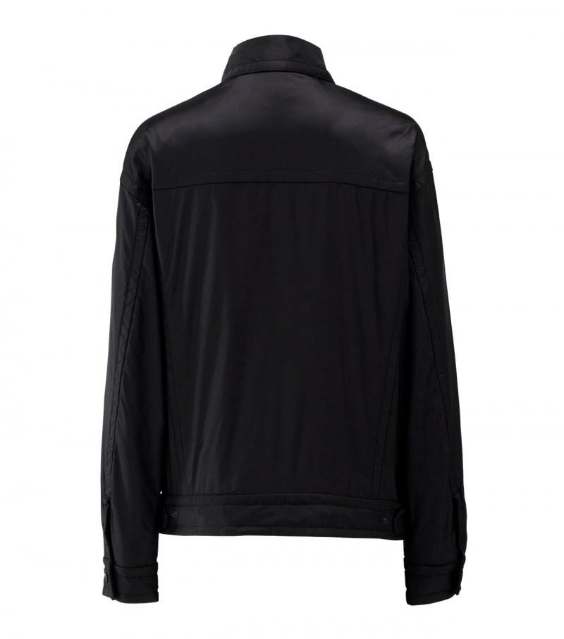 Men's Onitsuka Tiger Jackets Black | 20954-LBKR