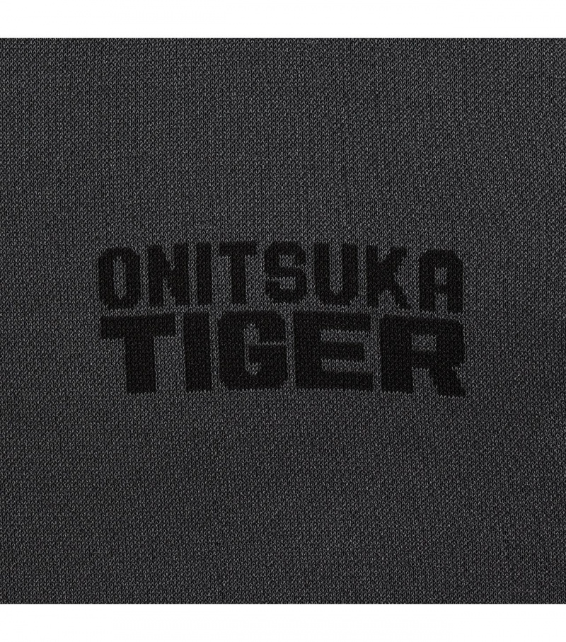 Men's Onitsuka Tiger Knit Vest Grey | 87352-TKRY