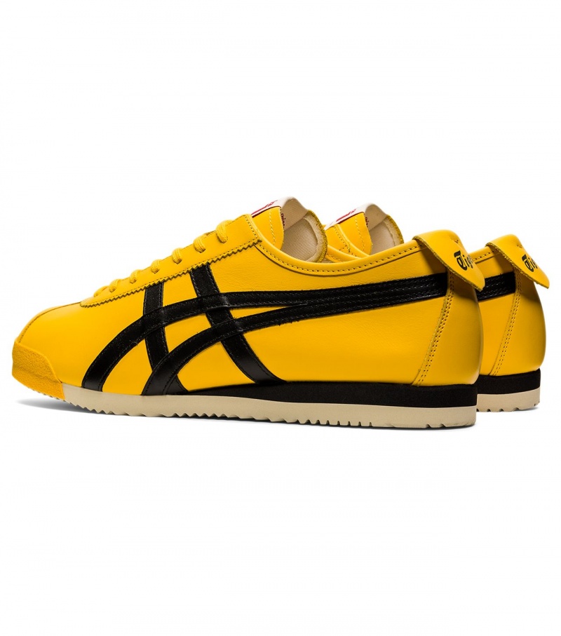 Men's Onitsuka Tiger Limber Up Nm Sneakers Yellow / Black | 36045-BVIE