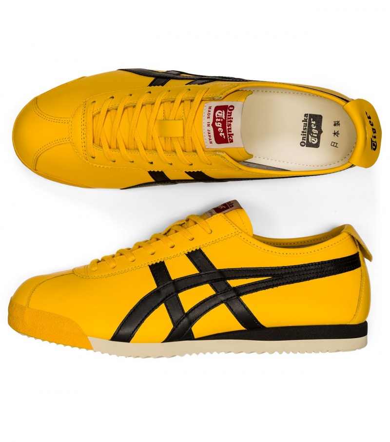 Men's Onitsuka Tiger Limber Up Nm Sneakers Yellow / Black | 36045-BVIE