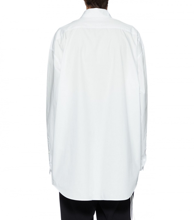 Men's Onitsuka Tiger Ls Shirts White | 82967-GXEV