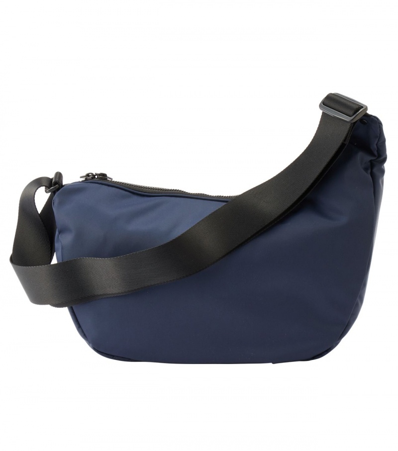 Men's Onitsuka Tiger Messenger Bag Bags Navy | 79620-LETD