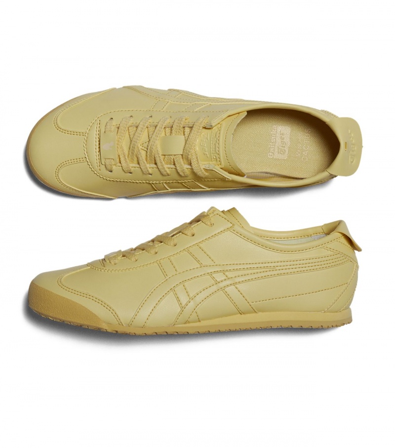 Men's Onitsuka Tiger Mexico 66 Cactful Mexico 66 Yellow | 47802-KCRN