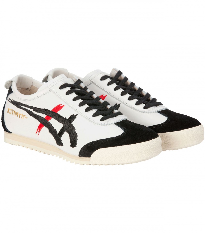 Men's Onitsuka Tiger Mexico 66 Deluxe Nm Mexico 66 White / Blue | 72358-OJVY