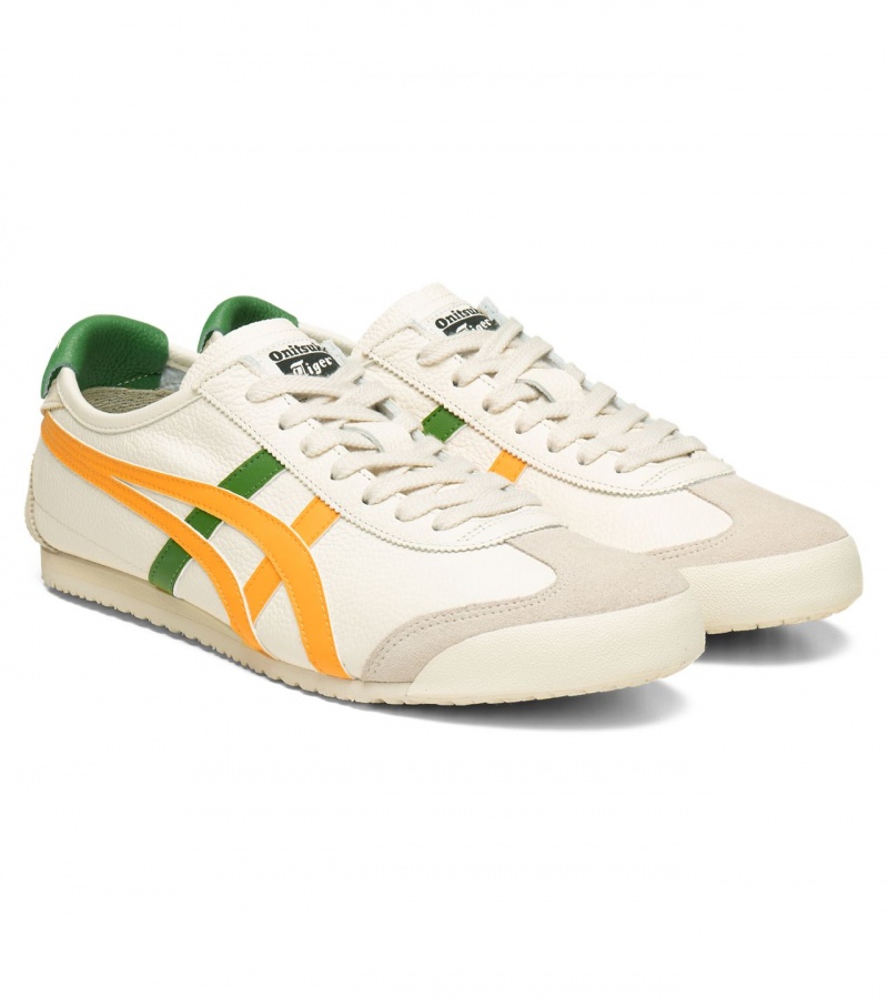 Men's Onitsuka Tiger Mexico 66 Mexico 66 Cream / Orange | 02463-SXBO