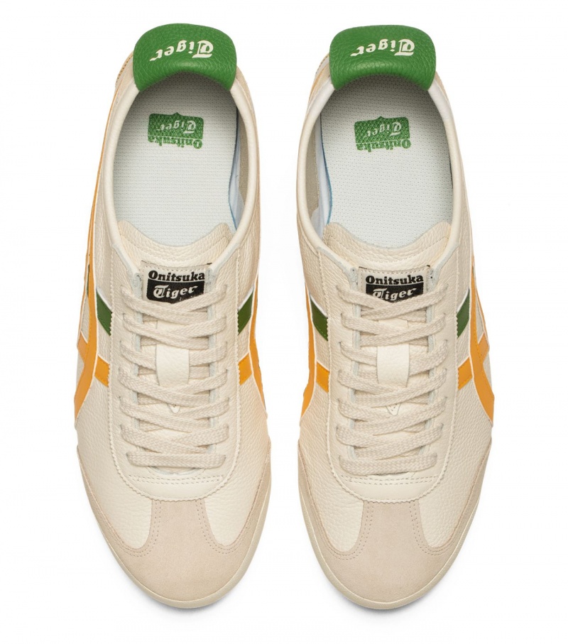 Men's Onitsuka Tiger Mexico 66 Mexico 66 Cream / Orange | 02463-SXBO