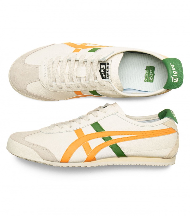 Men's Onitsuka Tiger Mexico 66 Mexico 66 Cream / Orange | 02463-SXBO