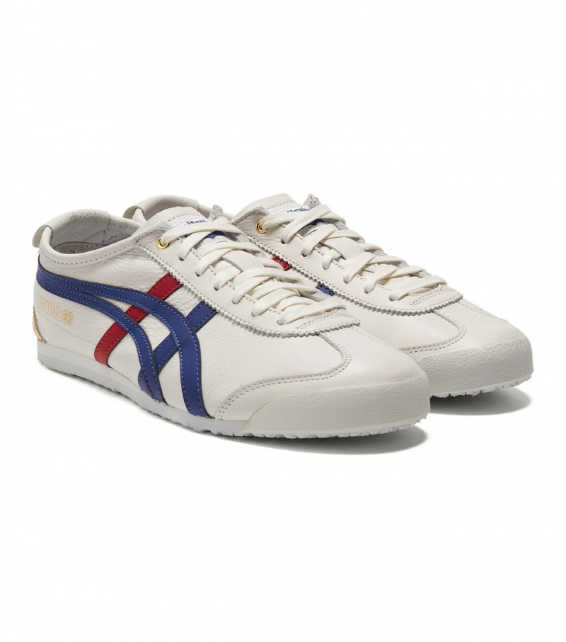 Men's Onitsuka Tiger Mexico 66 Mexico 66 White / Dark Blue | 72610-BZOX