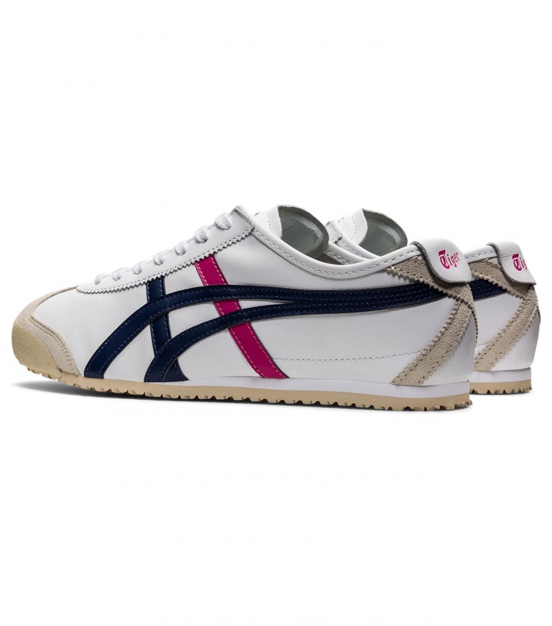 Men's Onitsuka Tiger Mexico 66 Mexico 66 White / Blue | 37128-QGAR