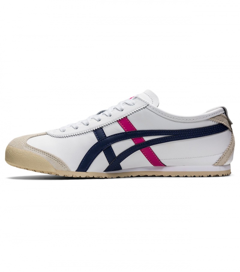 Men's Onitsuka Tiger Mexico 66 Mexico 66 White / Blue | 37128-QGAR