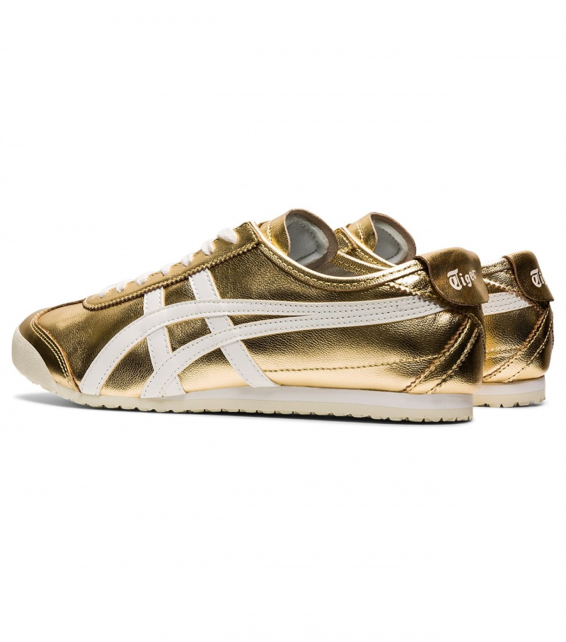 Men's Onitsuka Tiger Mexico 66 Mexico 66 Gold | 02593-NFJD