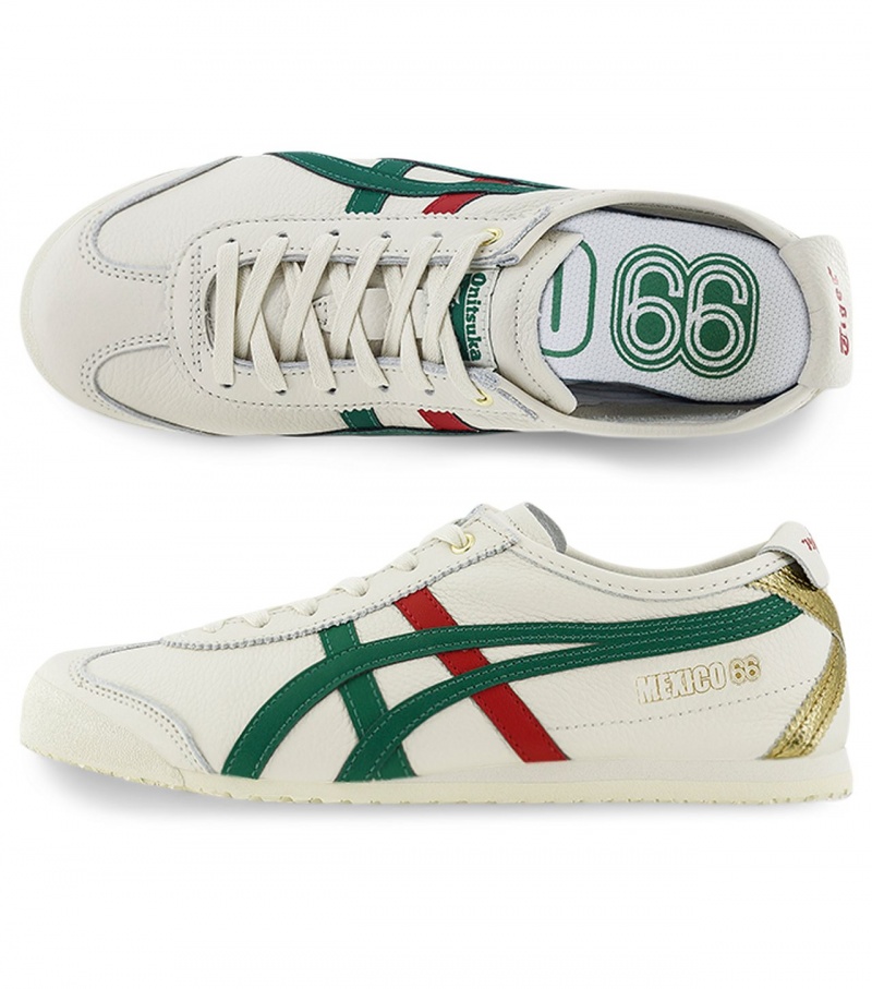 Men's Onitsuka Tiger Mexico 66 Mexico 66 White | 58617-RPVN