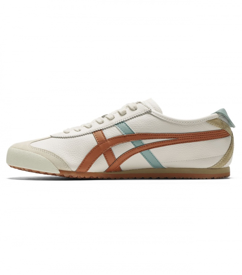 Men's Onitsuka Tiger Mexico 66 Mexico 66 Cream / Orange | 29768-OJZW