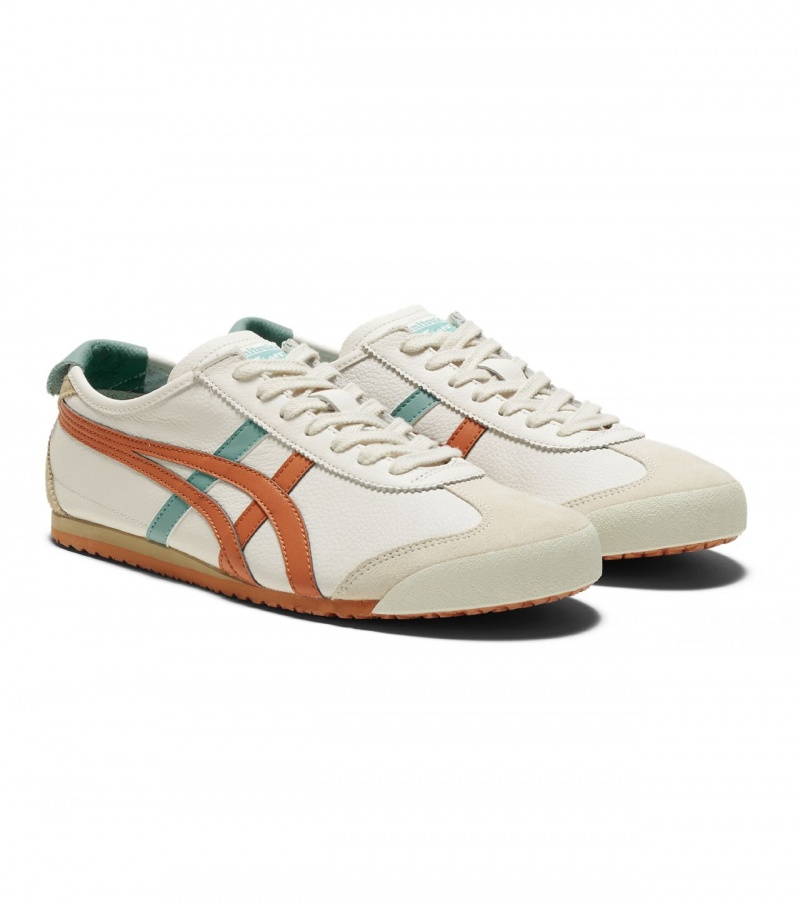 Men's Onitsuka Tiger Mexico 66 Mexico 66 Cream / Orange | 29768-OJZW