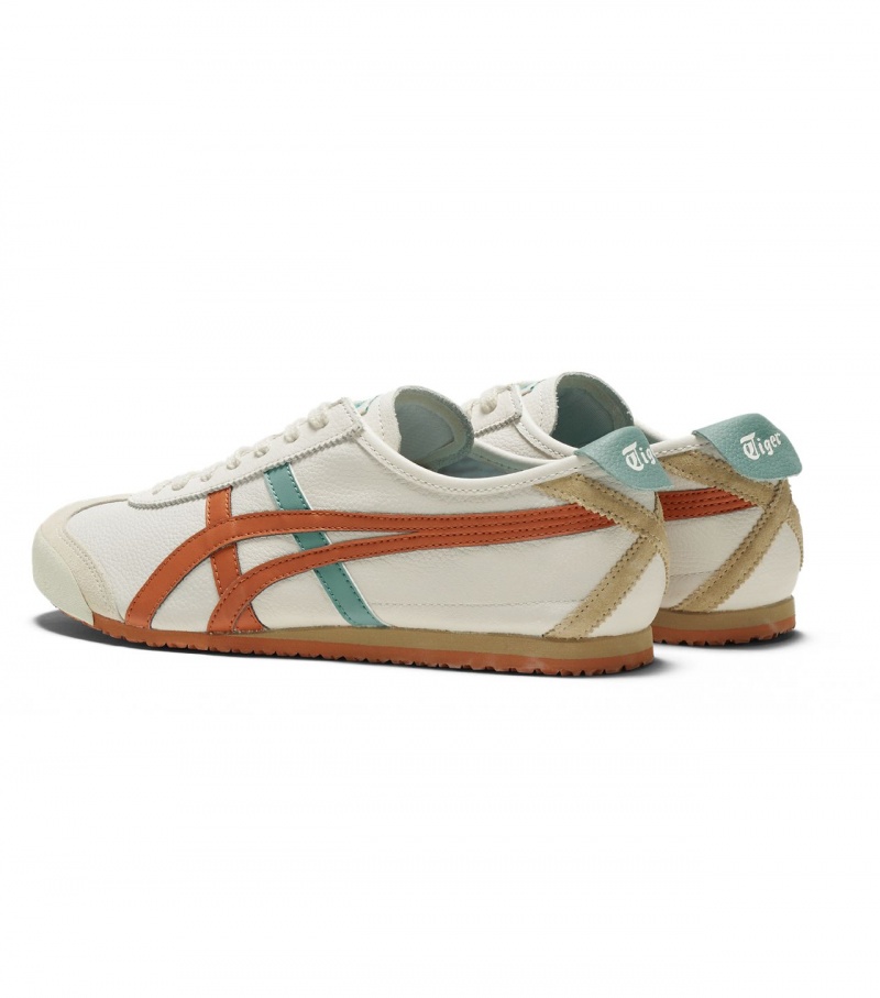 Men's Onitsuka Tiger Mexico 66 Mexico 66 Cream / Orange | 29768-OJZW