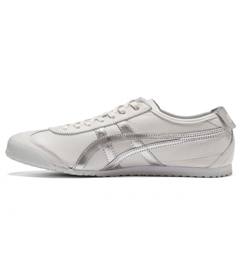 Men's Onitsuka Tiger Mexico 66 Mexico 66 White / Silver | 15074-HVLN