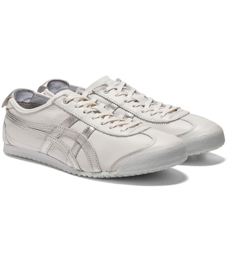 Men's Onitsuka Tiger Mexico 66 Mexico 66 White / Silver | 15074-HVLN