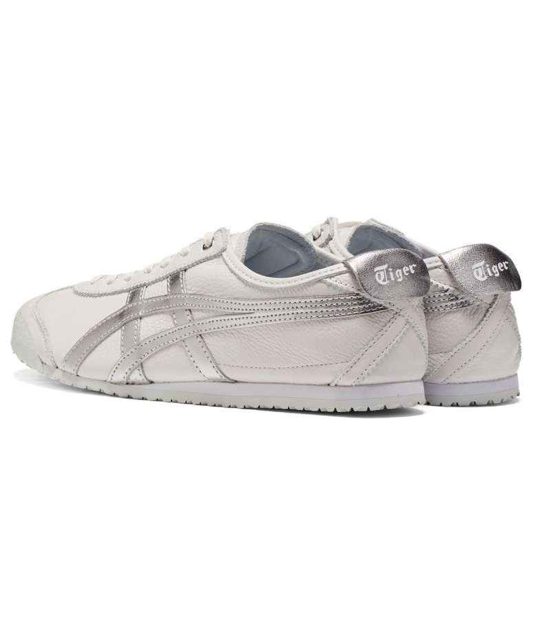 Men's Onitsuka Tiger Mexico 66 Mexico 66 White / Silver | 15074-HVLN