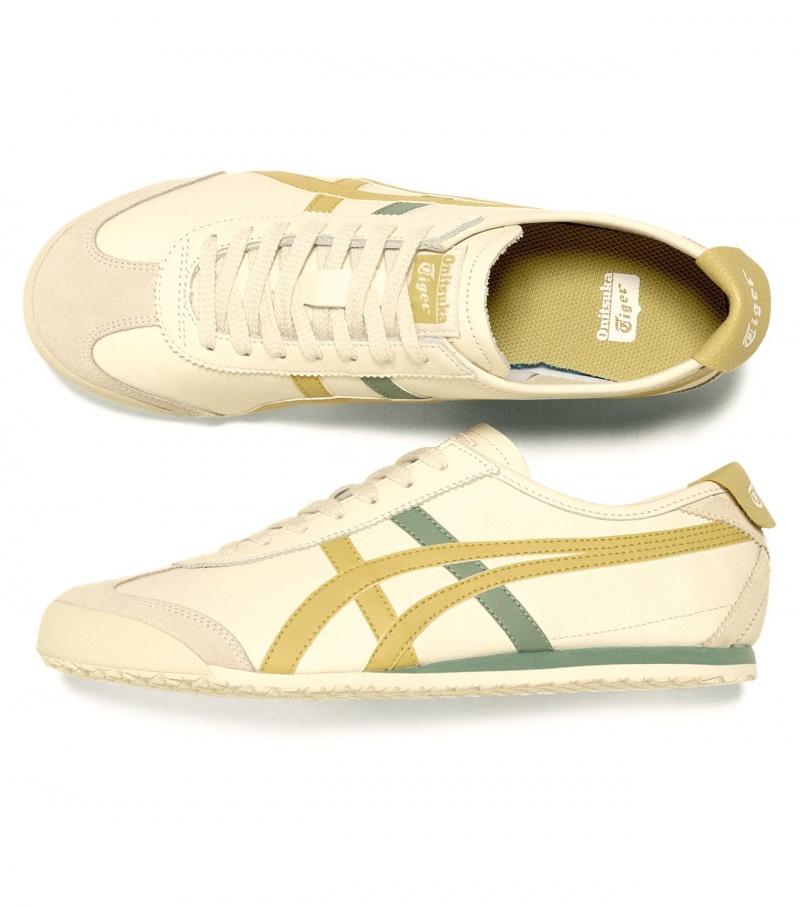 Men's Onitsuka Tiger Mexico 66 Mexico 66 Cream / Brown | 25807-PIMZ