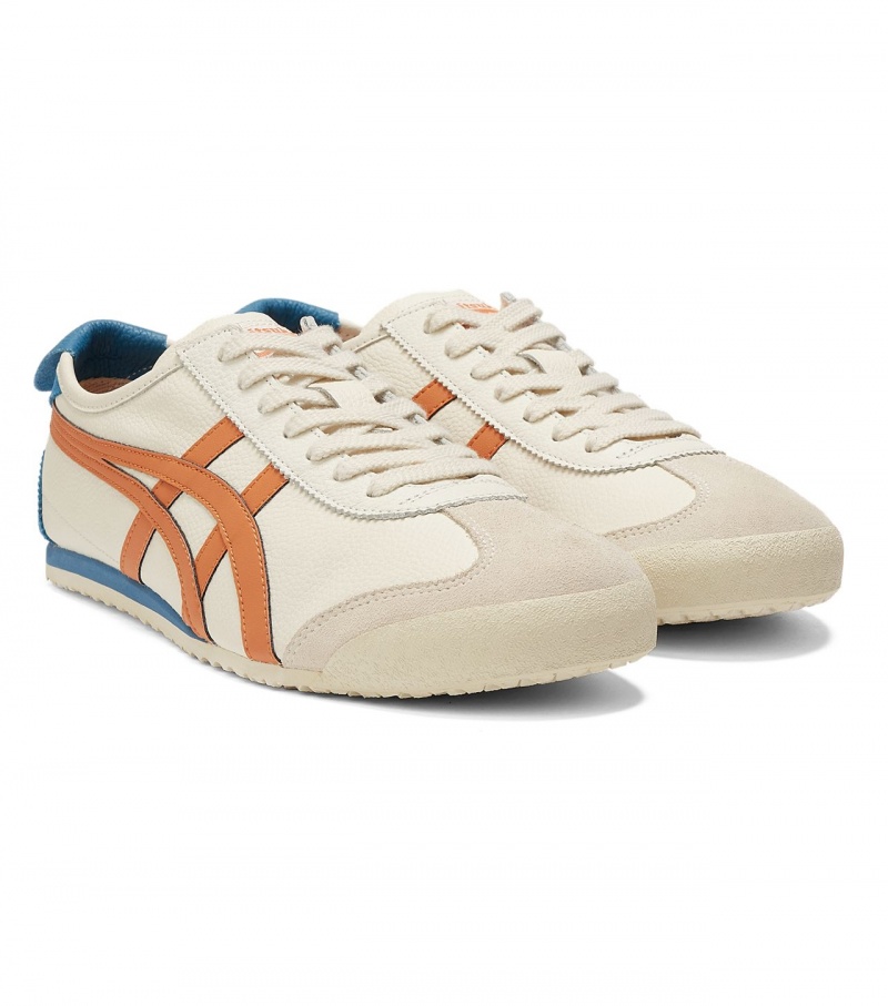 Men's Onitsuka Tiger Mexico 66 Mexico 66 Cream / Red Orange | 69142-GTZE