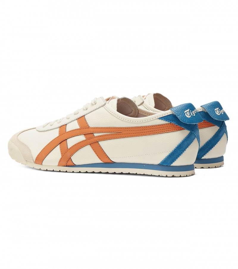 Men's Onitsuka Tiger Mexico 66 Mexico 66 Cream / Red Orange | 69142-GTZE