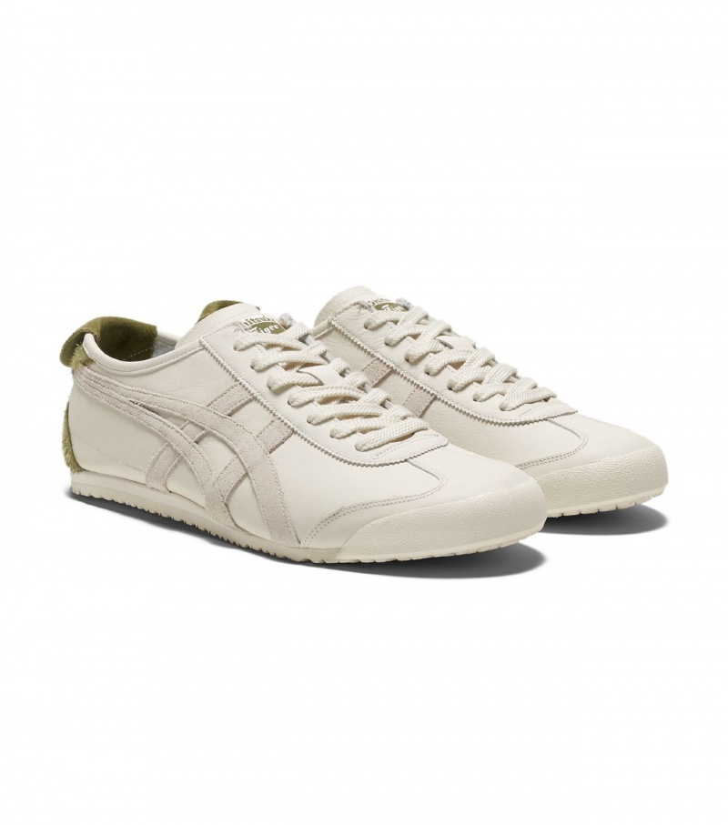 Men's Onitsuka Tiger Mexico 66 Mexico 66 Cream / Brown Green | 26801-YAUB