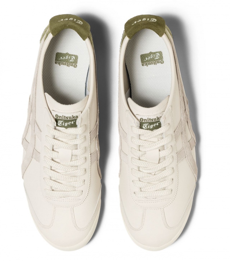 Men's Onitsuka Tiger Mexico 66 Mexico 66 Cream / Brown Green | 26801-YAUB