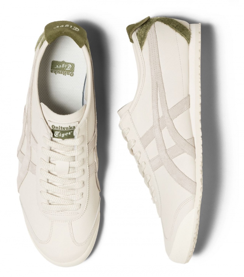 Men's Onitsuka Tiger Mexico 66 Mexico 66 Cream / Brown Green | 26801-YAUB