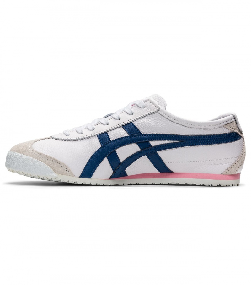 Men's Onitsuka Tiger Mexico 66 Mexico 66 White / Blue | 68492-RFZU