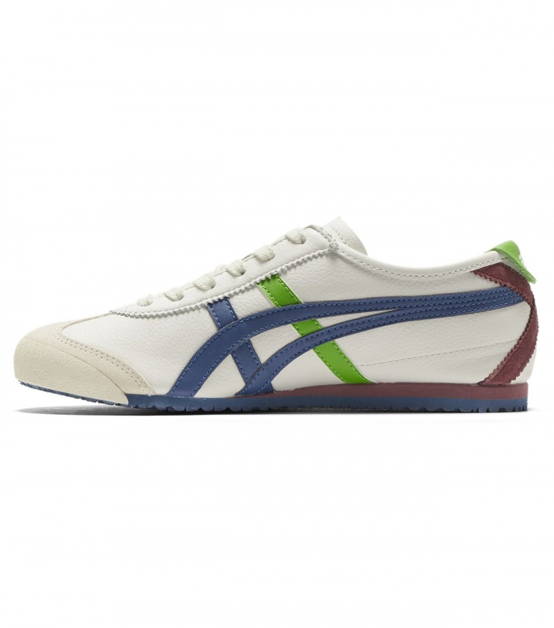 Men's Onitsuka Tiger Mexico 66 Mexico 66 Cream / Blue | 02793-XHVP