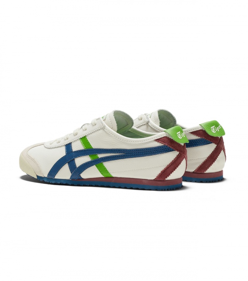 Men's Onitsuka Tiger Mexico 66 Mexico 66 Cream / Blue | 02793-XHVP