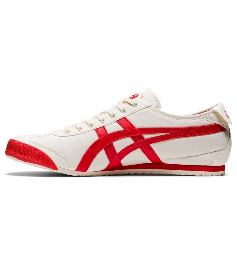 Men's Onitsuka Tiger Mexico 66 Mexico 66 Cream / Red | 92453-GSXM