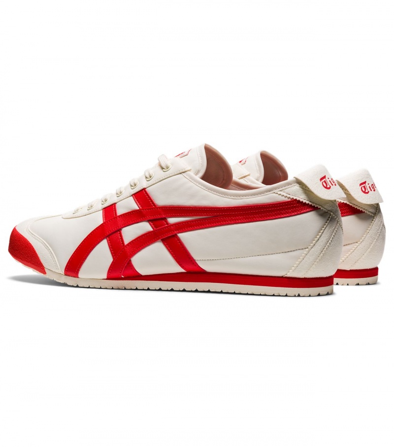 Men's Onitsuka Tiger Mexico 66 Mexico 66 Cream / Red | 92453-GSXM