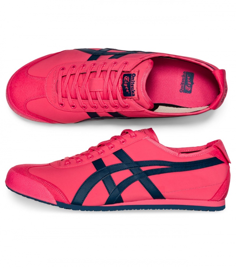 Men's Onitsuka Tiger Mexico 66 Mexico 66 Pink / Blue | 68420-OCAF