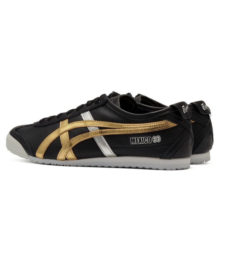 Men's Onitsuka Tiger Mexico 66 Mexico 66 Black | 95614-JFZL