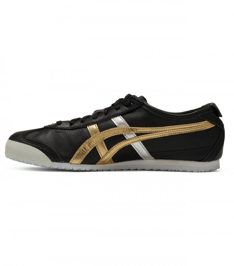 Men's Onitsuka Tiger Mexico 66 Mexico 66 Black | 95614-JFZL