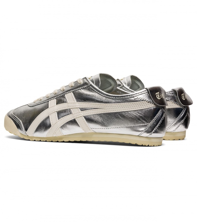 Men's Onitsuka Tiger Mexico 66 Mexico 66 Silver | 05643-GFHR