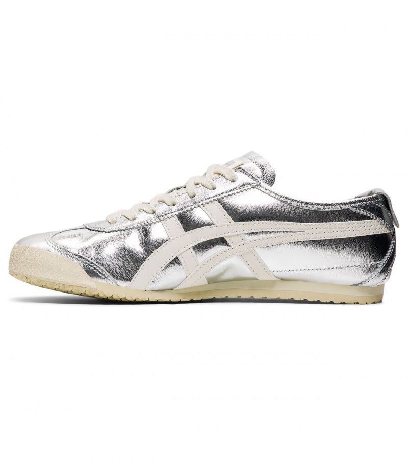 Men's Onitsuka Tiger Mexico 66 Mexico 66 Silver | 05643-GFHR