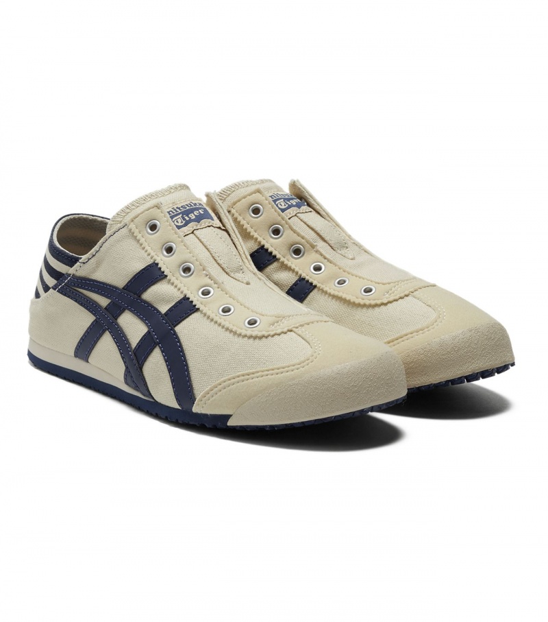 Men's Onitsuka Tiger Mexico 66 Paraty Mexico 66 Beige / Navy | 58936-MZIE