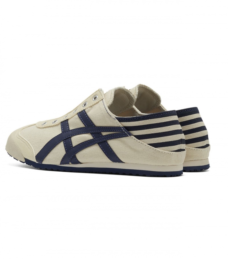 Men's Onitsuka Tiger Mexico 66 Paraty Mexico 66 Beige / Navy | 58936-MZIE