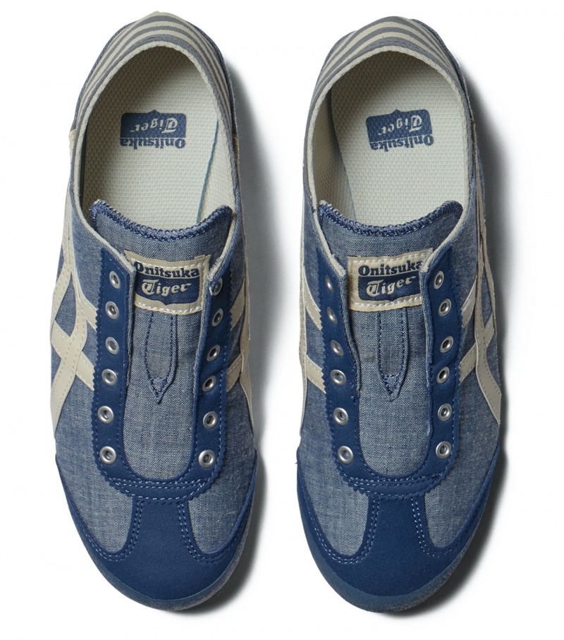 Men's Onitsuka Tiger Mexico 66 Paraty Mexico 66 Blue / Beige | 24781-RUYK