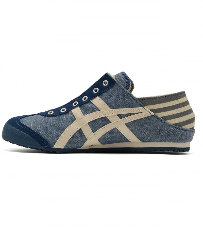 Men's Onitsuka Tiger Mexico 66 Paraty Mexico 66 Blue / Beige | 24781-RUYK