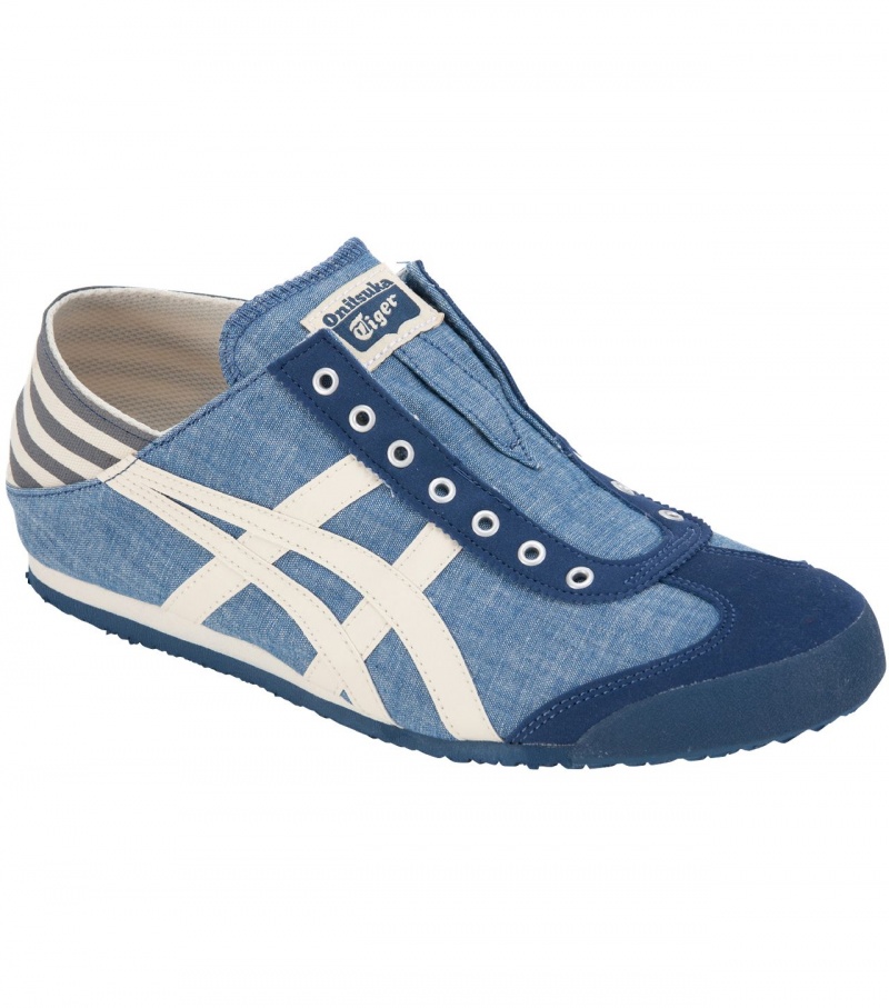 Men's Onitsuka Tiger Mexico 66 Paraty Mexico 66 Blue / Beige | 24781-RUYK