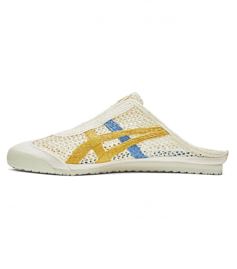 Men's Onitsuka Tiger Mexico 66 Sabot Mexico 66 Cream / Mustard | 85096-UNTF