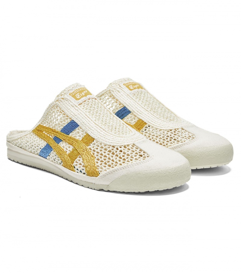 Men's Onitsuka Tiger Mexico 66 Sabot Mexico 66 Cream / Mustard | 85096-UNTF