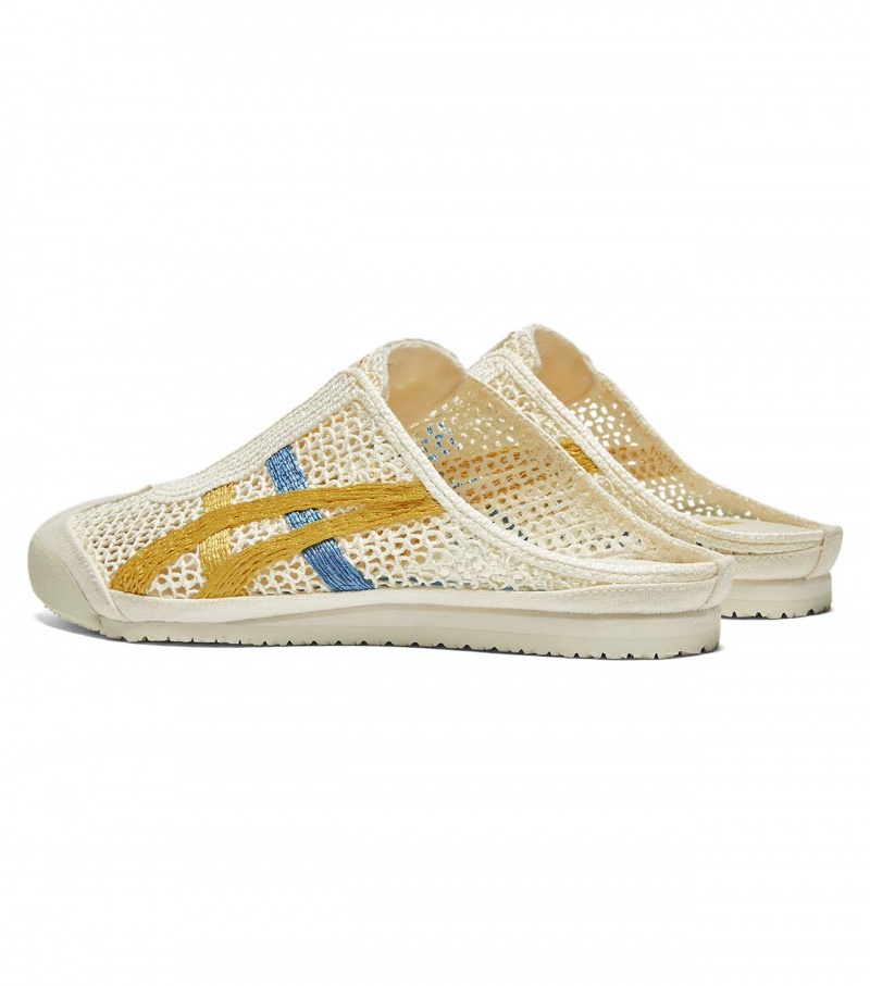 Men's Onitsuka Tiger Mexico 66 Sabot Mexico 66 Cream / Mustard | 85096-UNTF