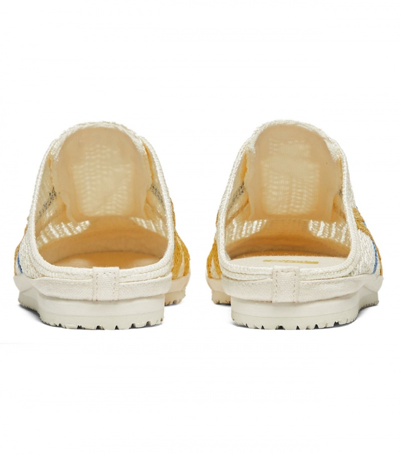 Men's Onitsuka Tiger Mexico 66 Sabot Mexico 66 Cream / Mustard | 85096-UNTF