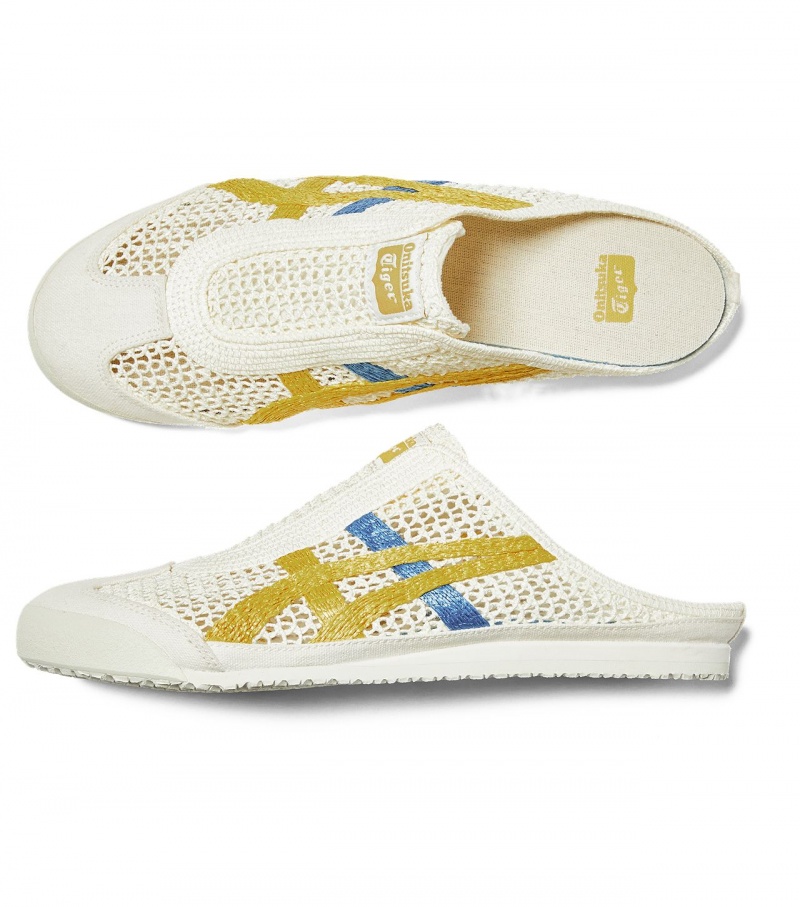 Men's Onitsuka Tiger Mexico 66 Sabot Mexico 66 Cream / Mustard | 85096-UNTF